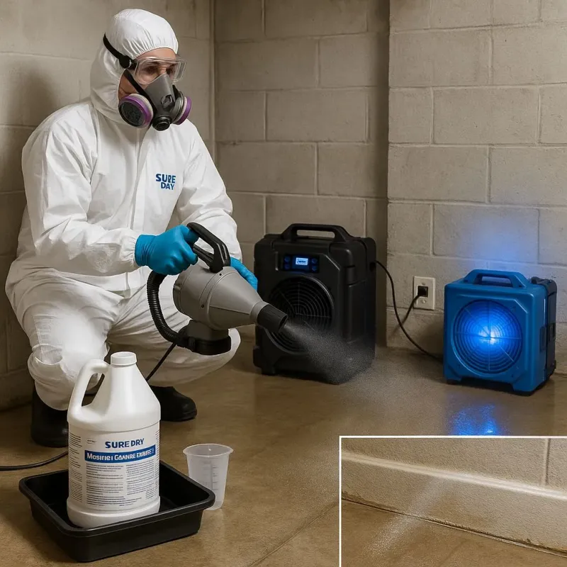 Sanitization and Odor Removal process in Candler-McAfee, GA