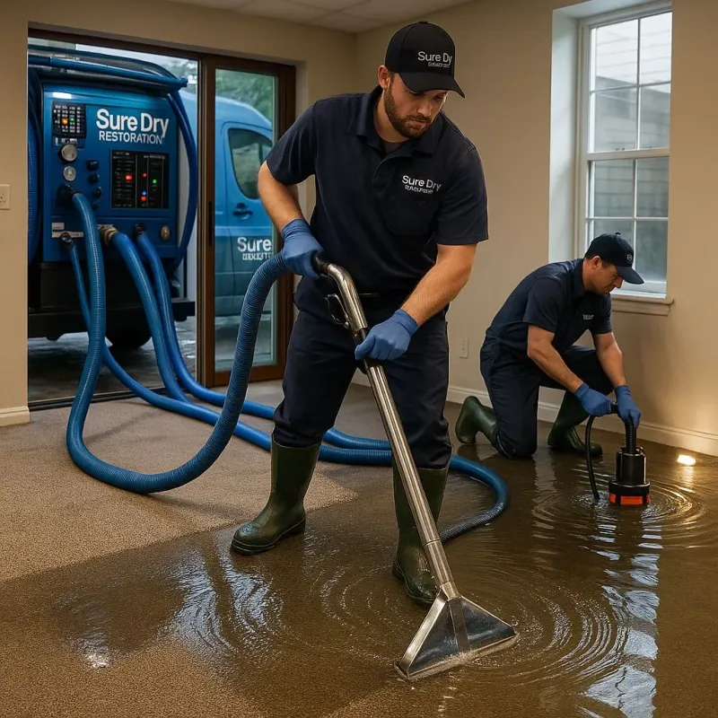 Water Extraction and Removal process in Candler-McAfee, GA